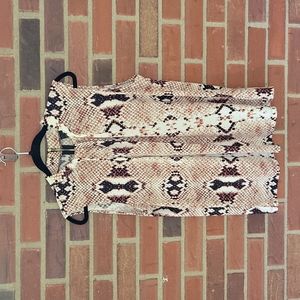 Worthington snakeskin print